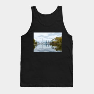 Toronto City View from the Island by Lake Ontario Tank Top